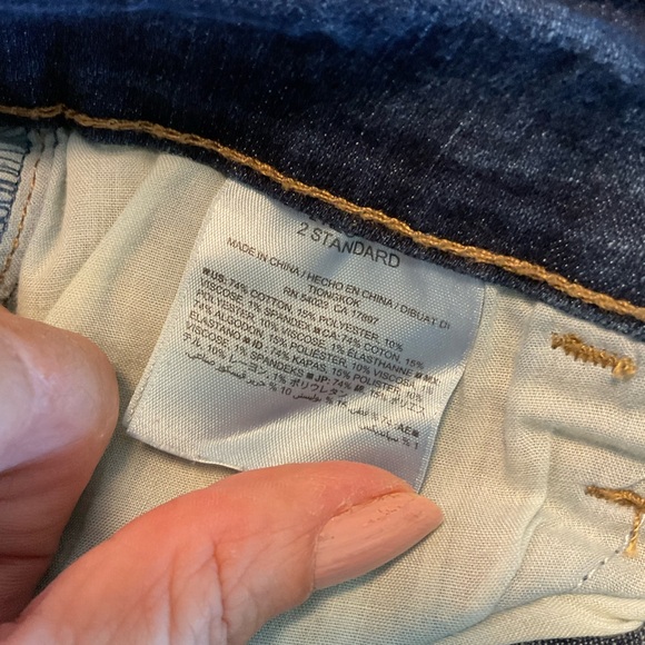 Old Navy Jeans, Mid-Rise, Super Skinny, 5-Pocket, Size 2 - Picture 8 of 11